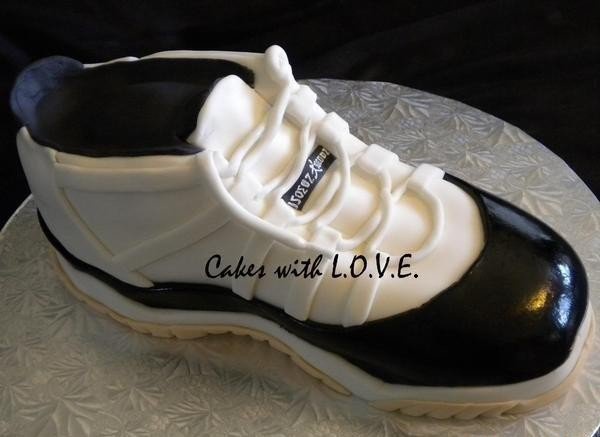 Jordan Tennis Shoe cake