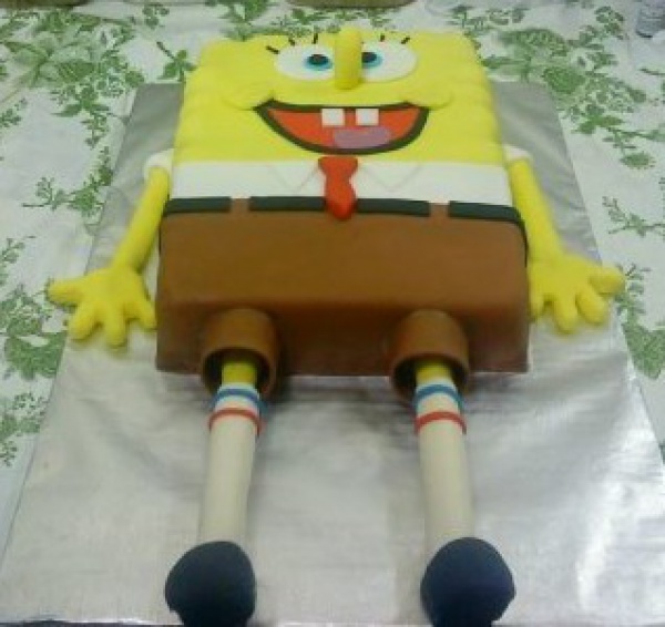 Spongebob cake