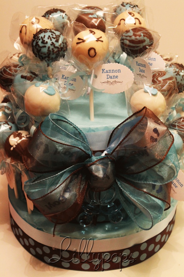 Baby Shower Cake Pop Cake