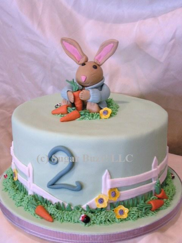 Birthday Bunny cake