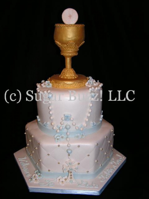 First Holy Communion cake