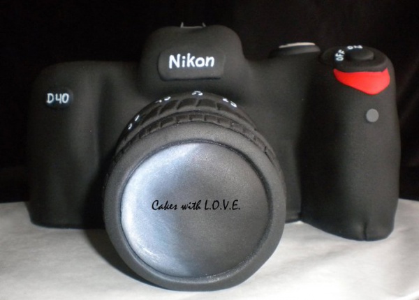 Nikon Camera cake