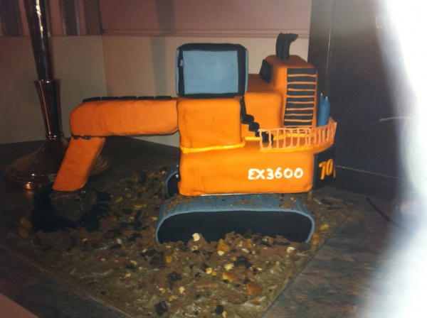 Excavator Cake