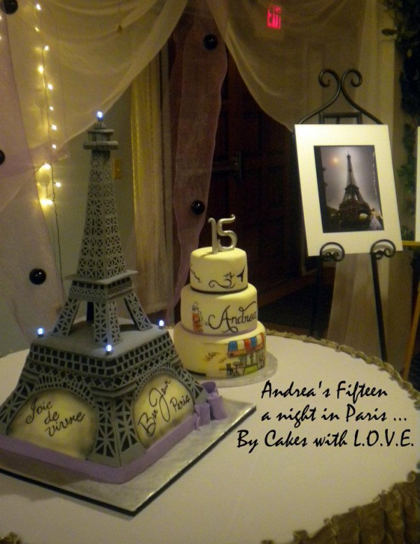 Eiffel Tower Cakes