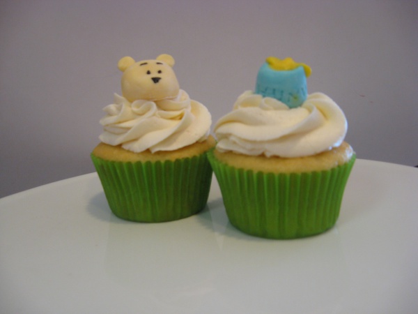 Winnie The Pooh Cupcakes for 1st Birthday cake
