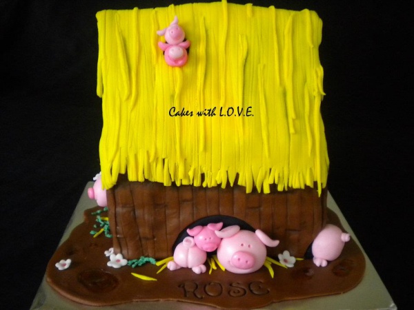 Piggies cake