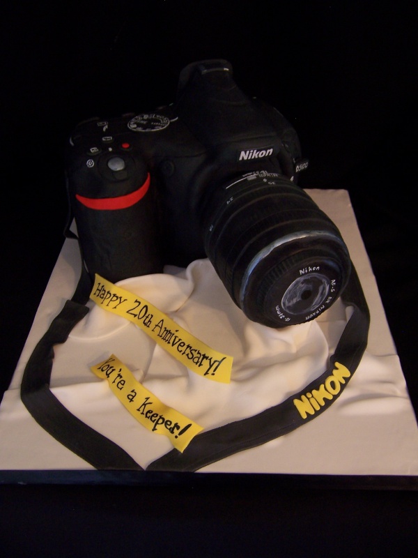 Nikon  Camera cake