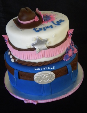 cowgirl-theme-cake