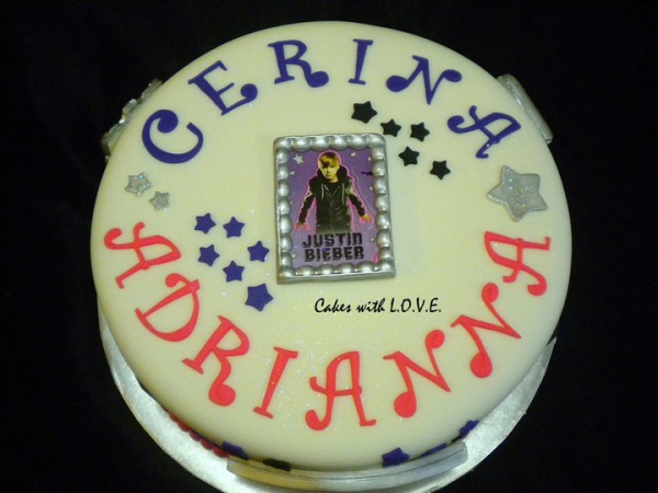 Justin Bieber Cake