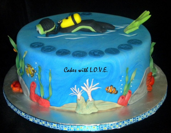 Under the sea cake