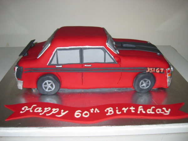 GT Ford Car Cake