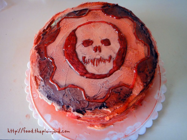 Gears of War cake