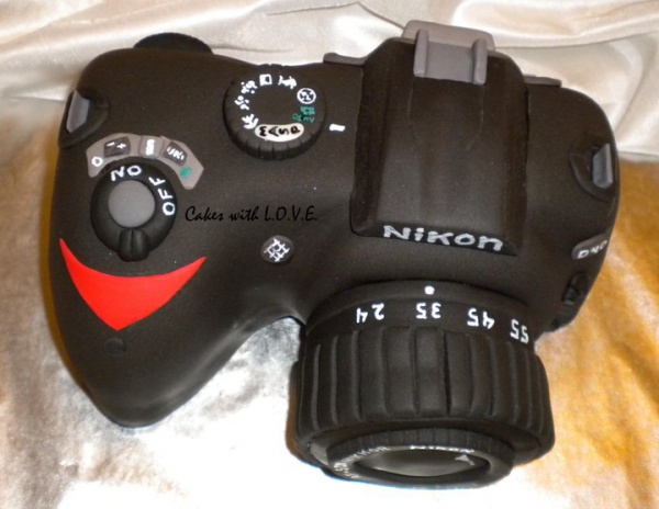 Nikon D40 cake