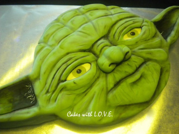 Yoda cake